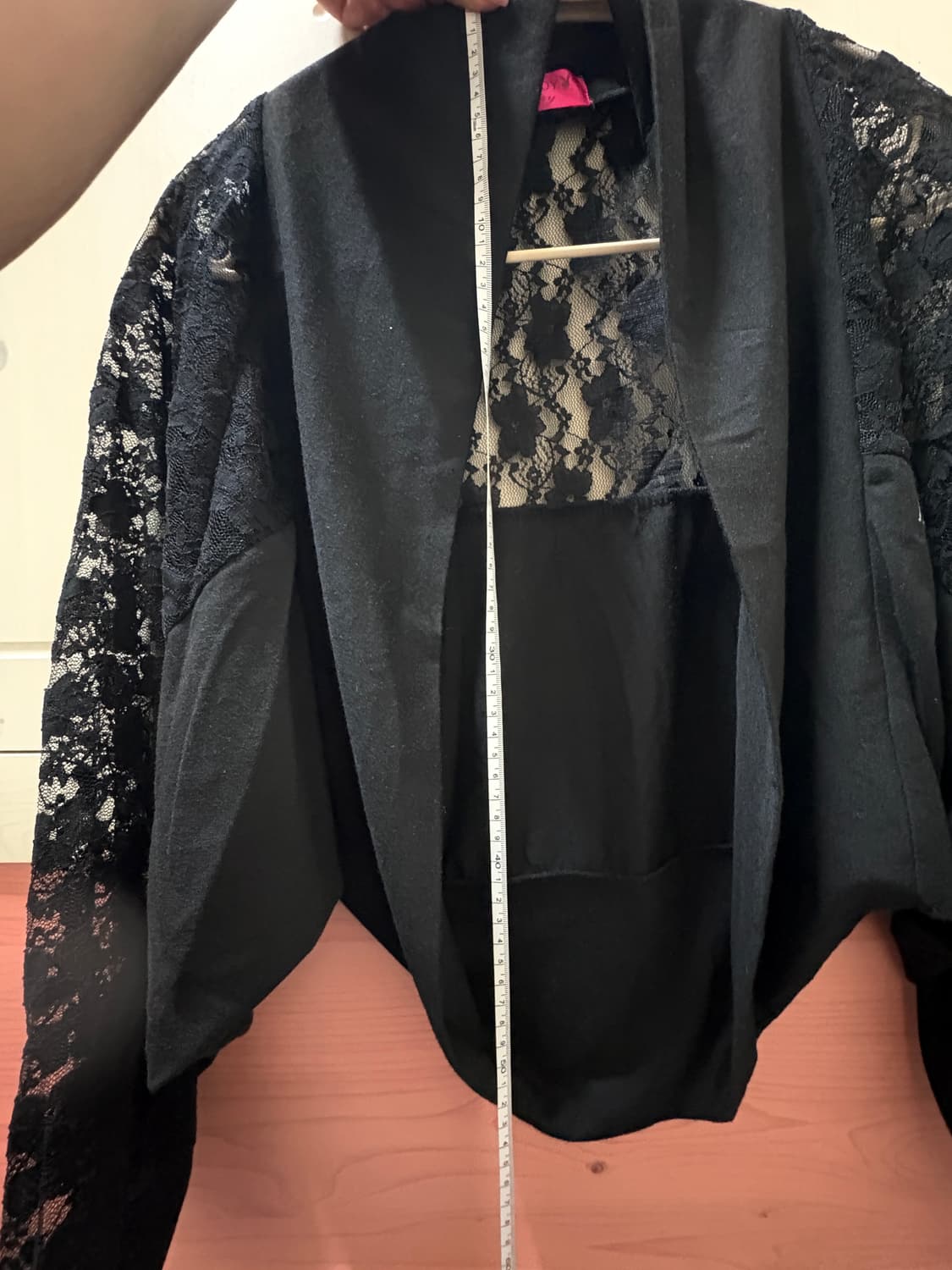 Set playboy 핑크 레이스 슬립 나시 볼레로 상품이미지9