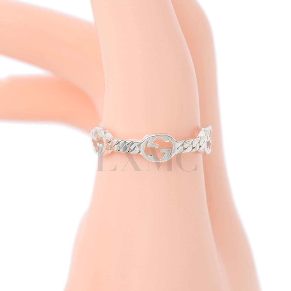 구찌 실버링 인터로킹 GG 실버반지 19호 661523 상품이미지7