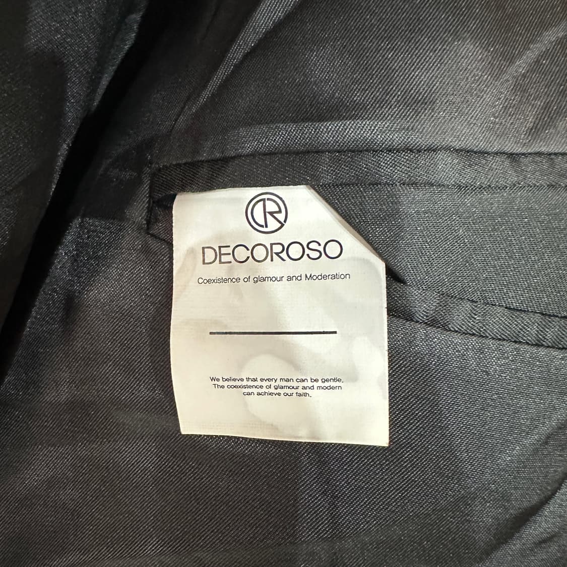 데꼬로소 캐시미어 혼방 더블 롱코트 XL 상품이미지4