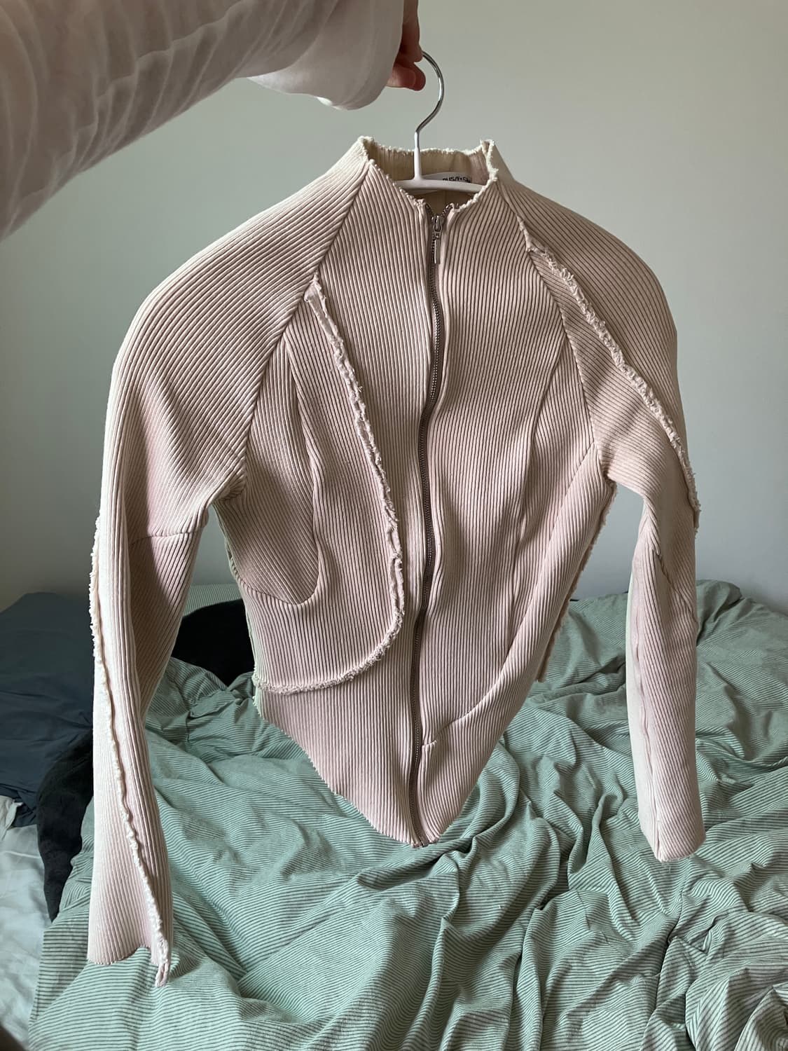 mainline panelled cardigan 상품이미지1