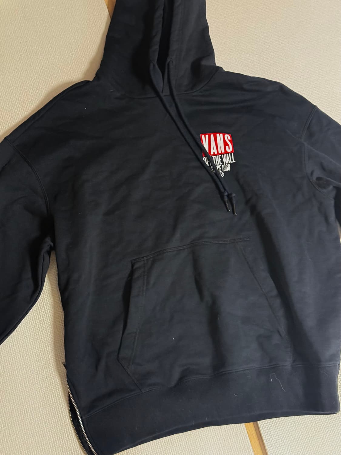 반스 후드티(남녀공용) 상품이미지4