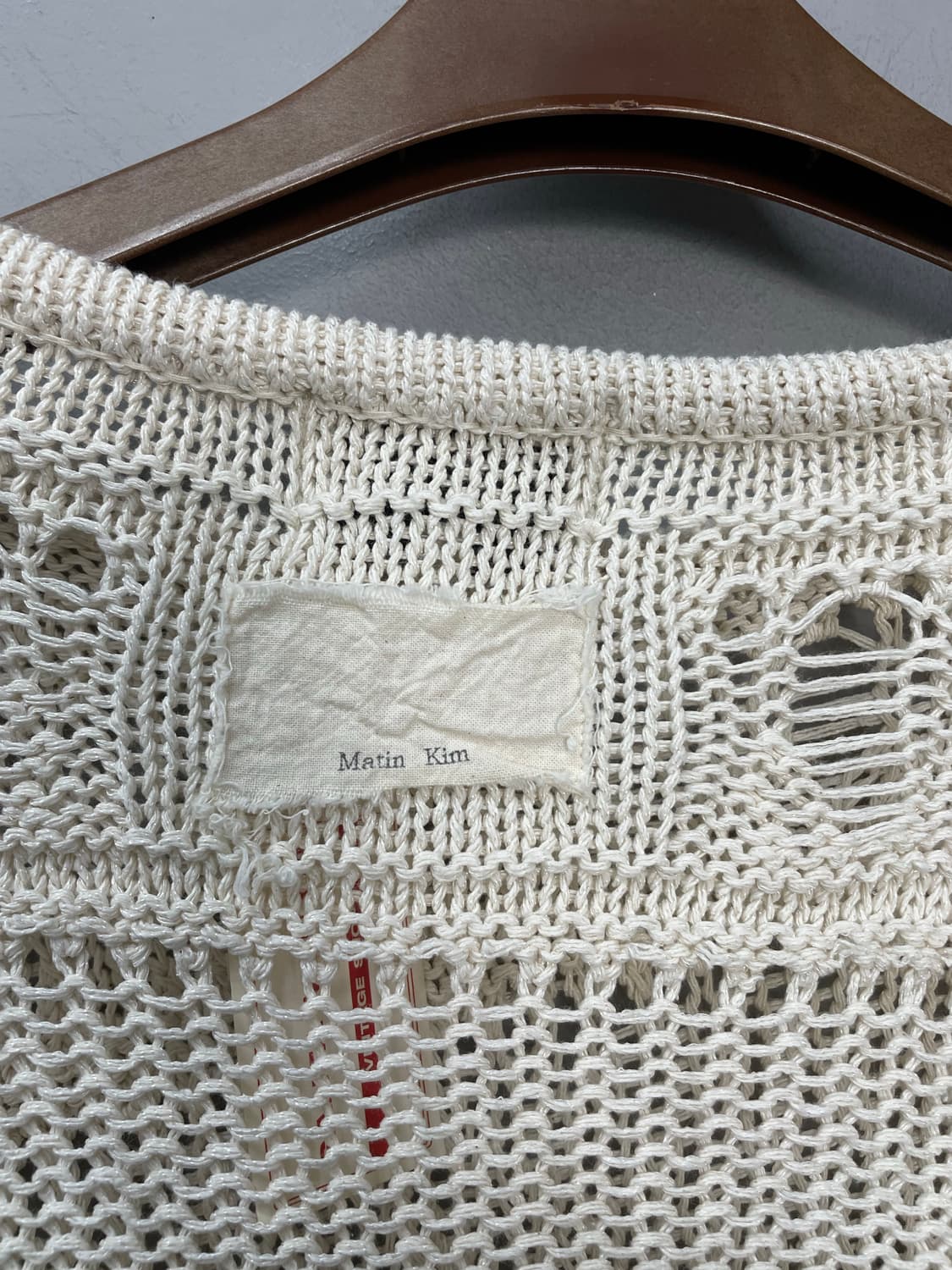 마뗑킴 크로쉐 그물 크롭 니트 H1502 상품이미지5