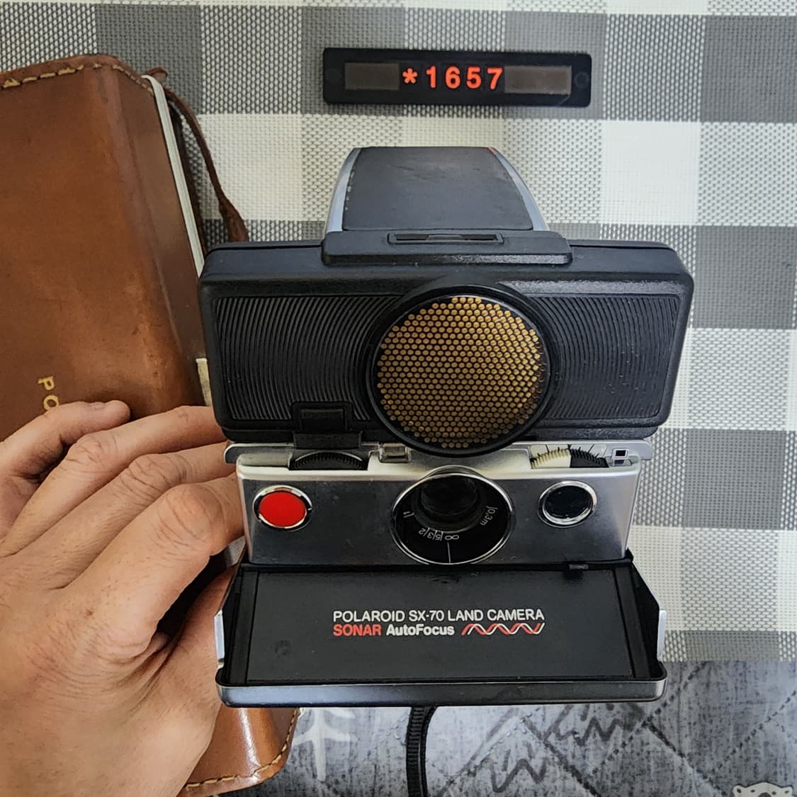 폴라로이드 SX-70 즉석카메라 가방 포함 상품이미지1