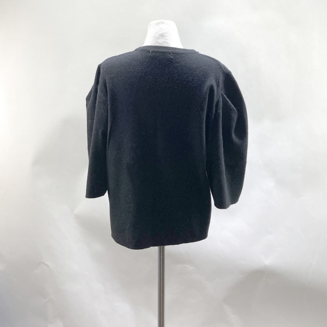 TANK GIRL 여성퍼프니트티셔츠 블랙 55-77  상품이미지3