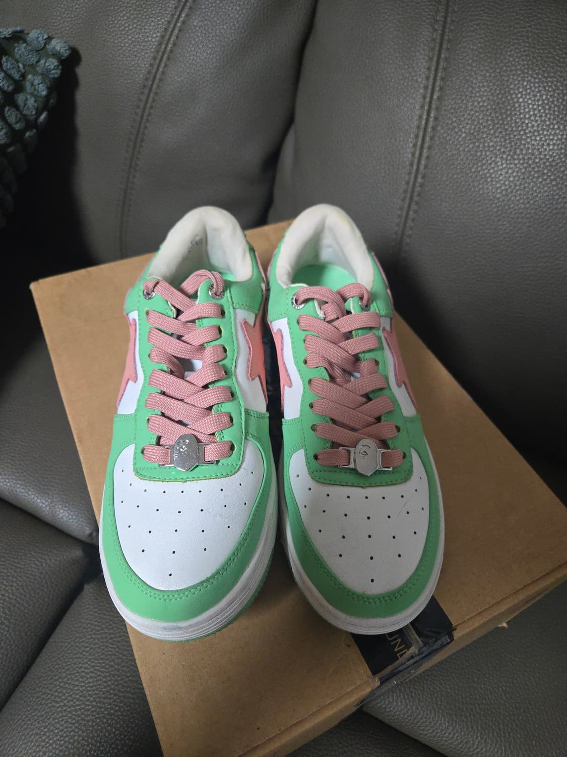 베이프 베이프 스타 로우 파스텔 그린 245 상품이미지5