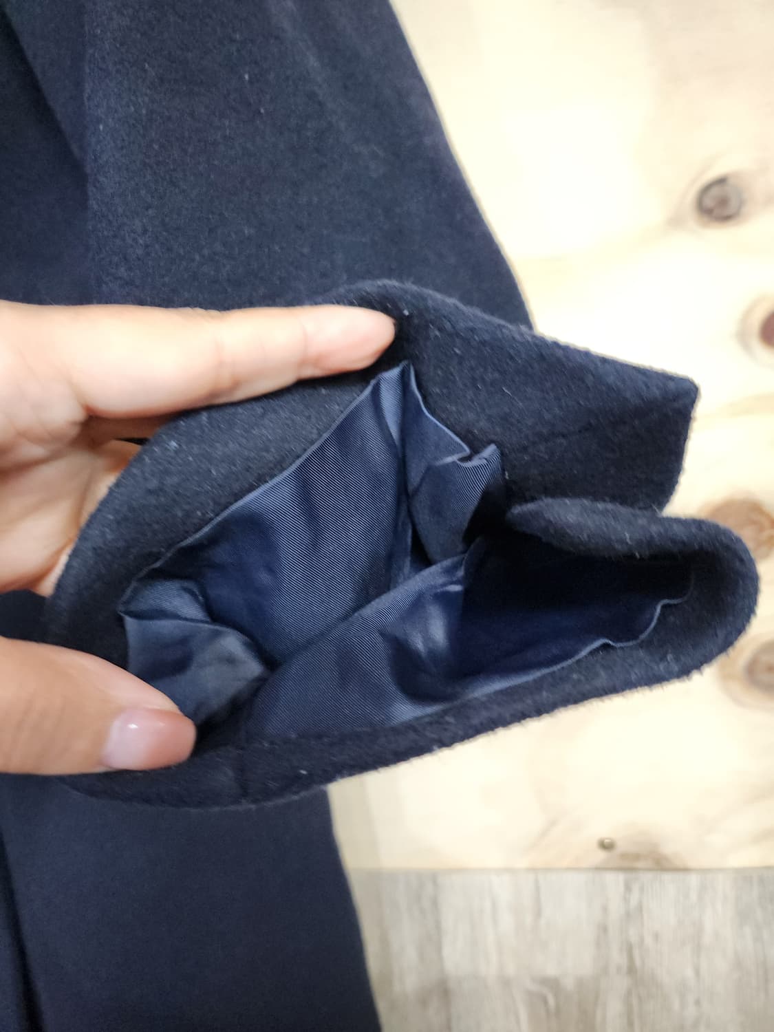 472) JEUNE 젠 울블랜드 롱코트 상품이미지5