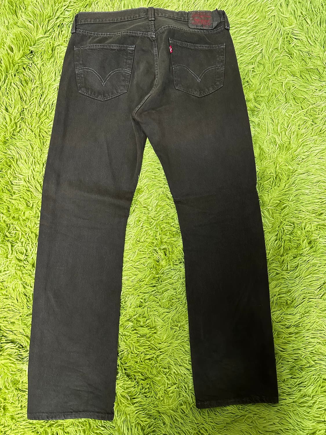 리바이스 501 데님팬츠(갈색 긴기장) 상품이미지1