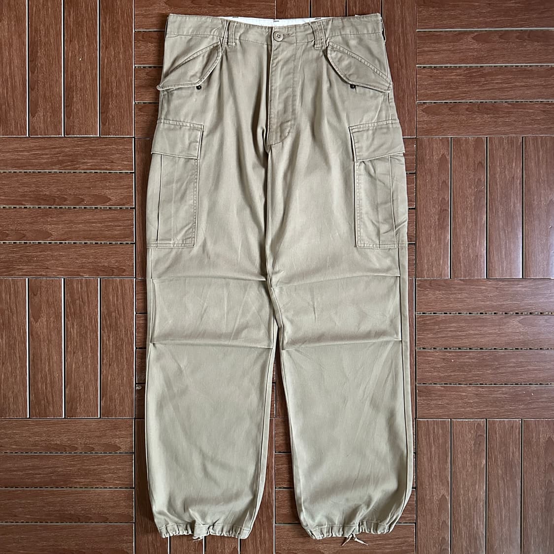 Back number cotton cargo pants 상품이미지1
