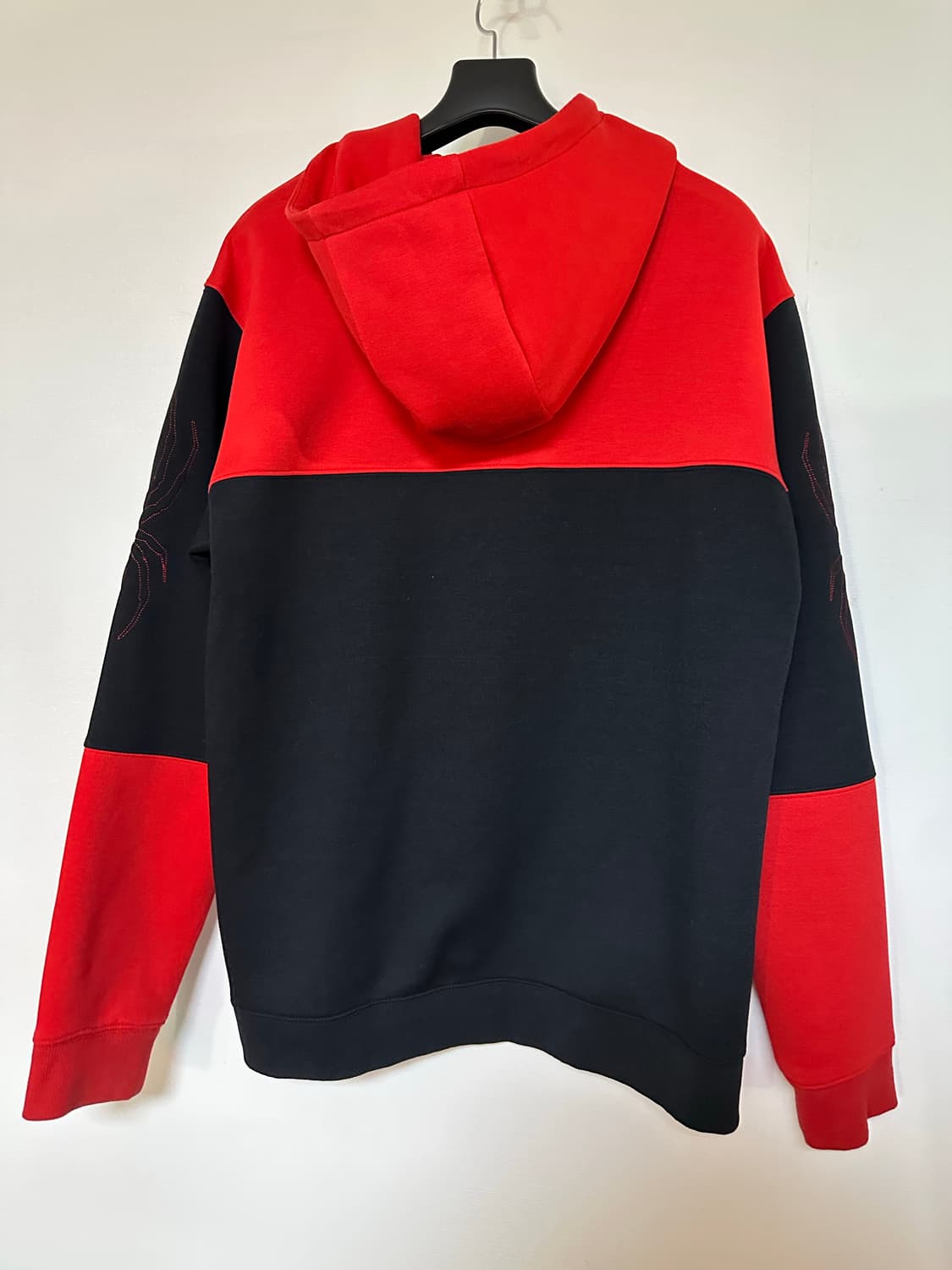 스파이더 레드/블랙 후드티 상품이미지3