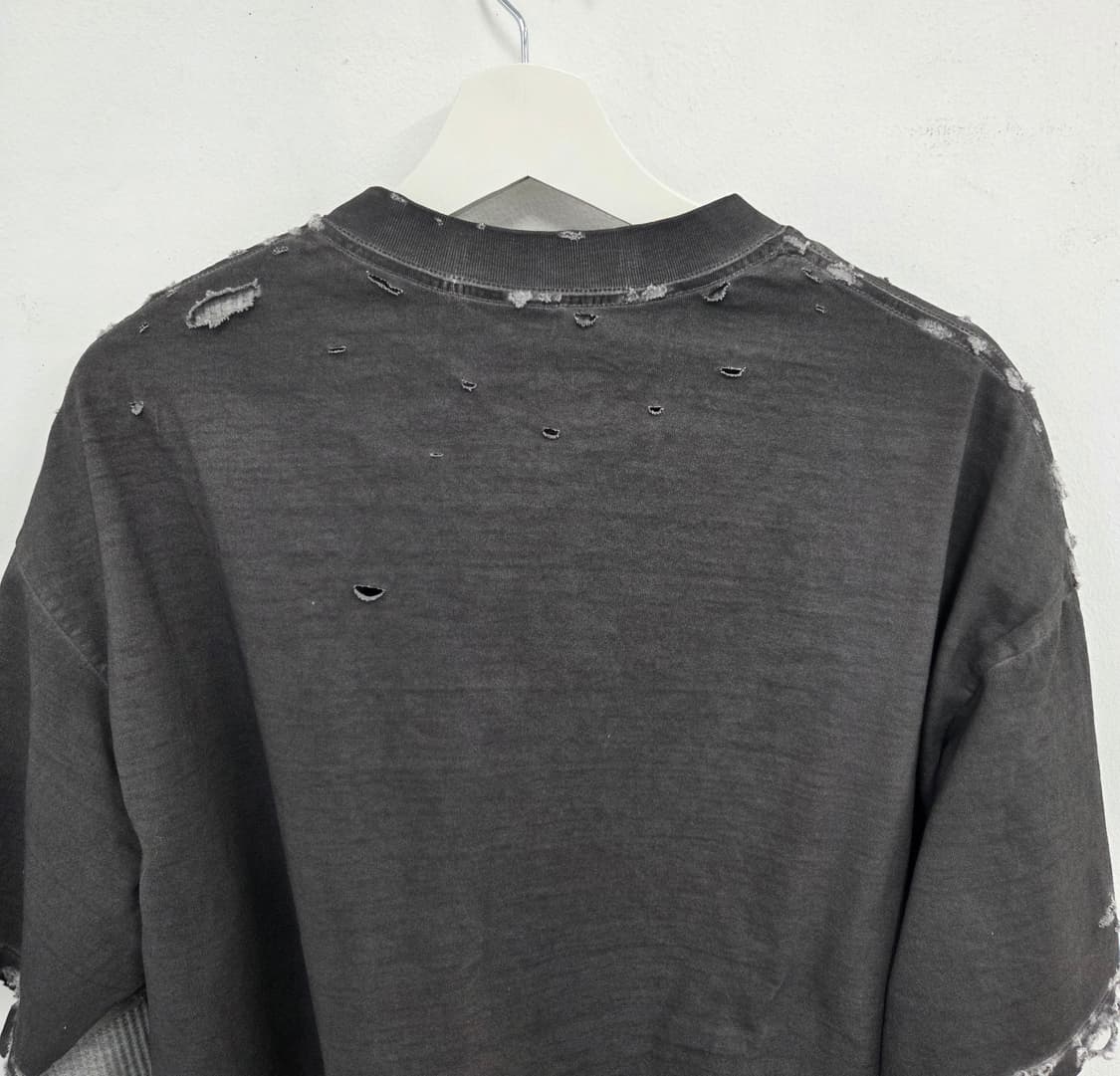 빈티지 워싱 긴팔레이어드 티셔츠 상품이미지6