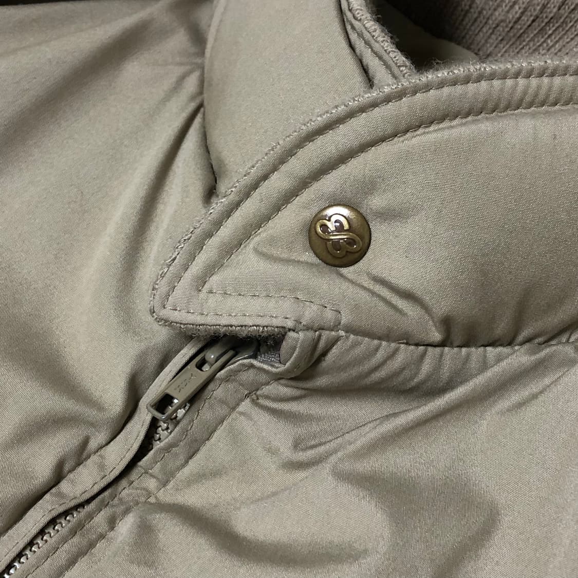 70s 에디바우어 헤비 구스 다운 패딩 봄버 XL 상품이미지3