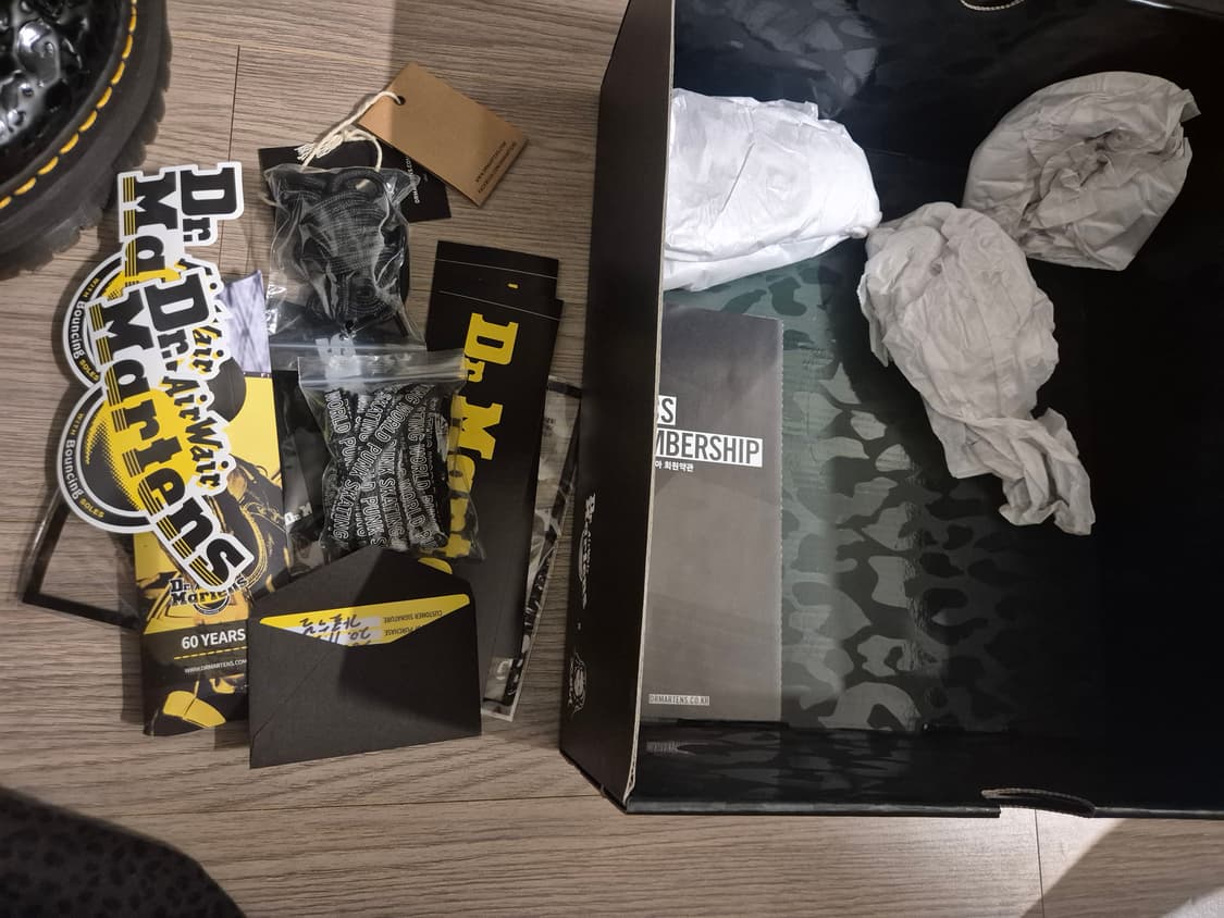 Dr.Martens x X-Girl 제이든 uk4 [유일매물] 상품이미지2