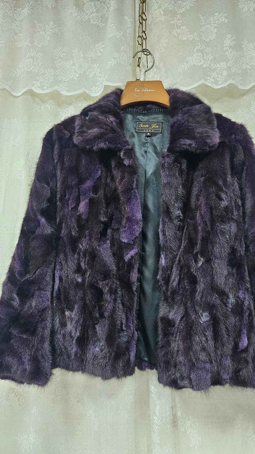 밍크 보라색 자켓 상품이미지6