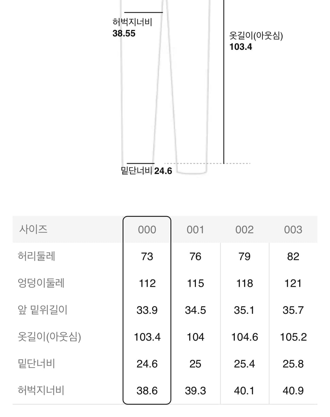 스티치 컴스 블루 Reworked Wide Fit Denim Pants 상품이미지4