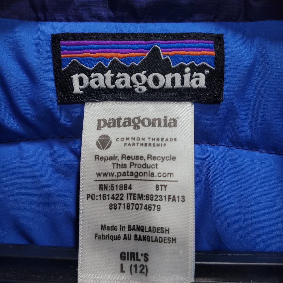 Patagonia 파타고니아 경량 다운 패딩  상품이미지4