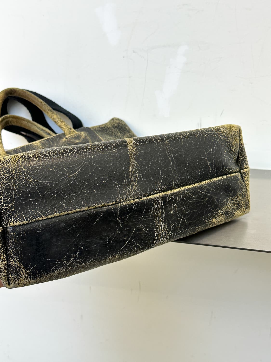 Jas M.B 런던 투웨이 크랙 레더 백 상품이미지5