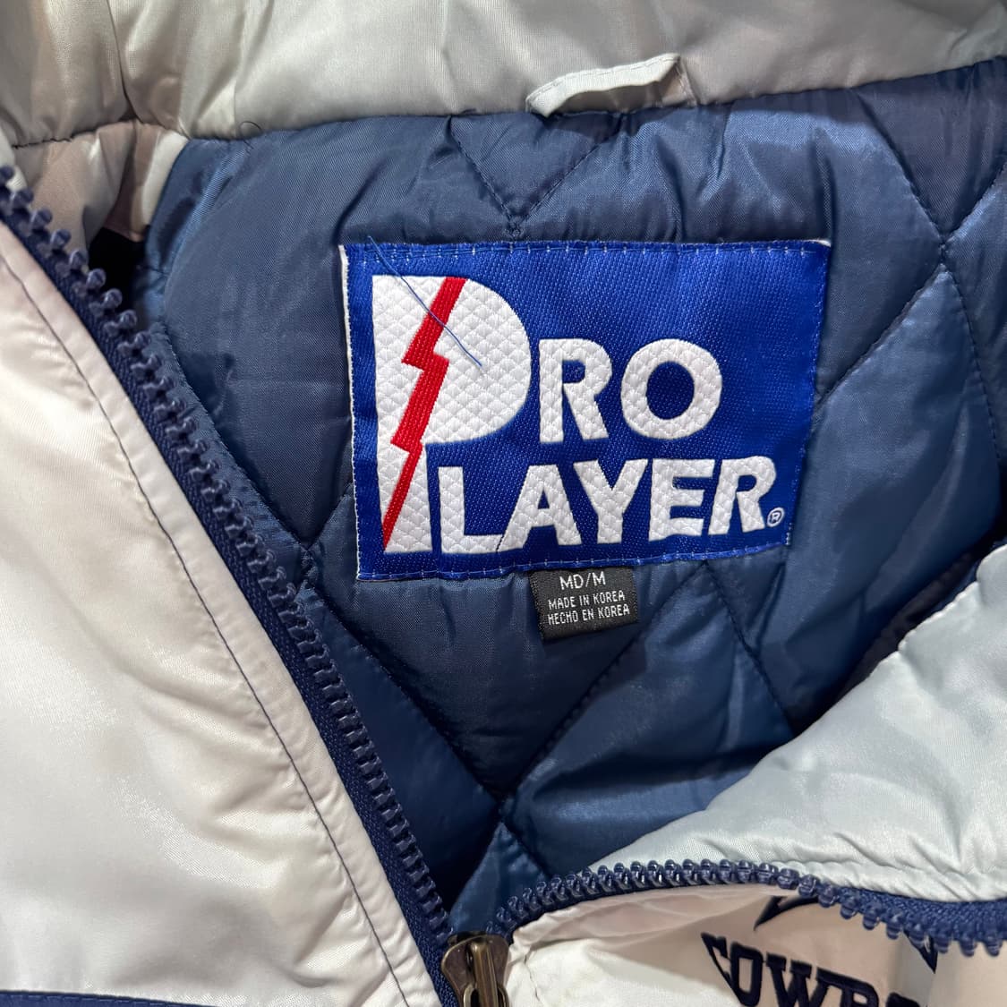 90s 프로 플레이어 NFL 댈러스 카우보이스 점퍼 (L)  상품이미지8