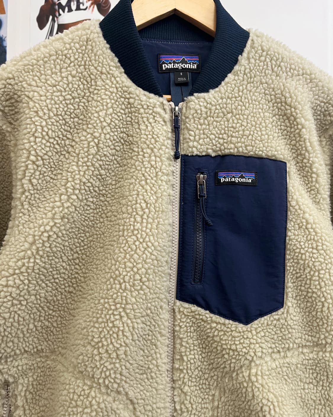 파타고니아 레트로X 베이지 후리스 자켓 상품이미지6