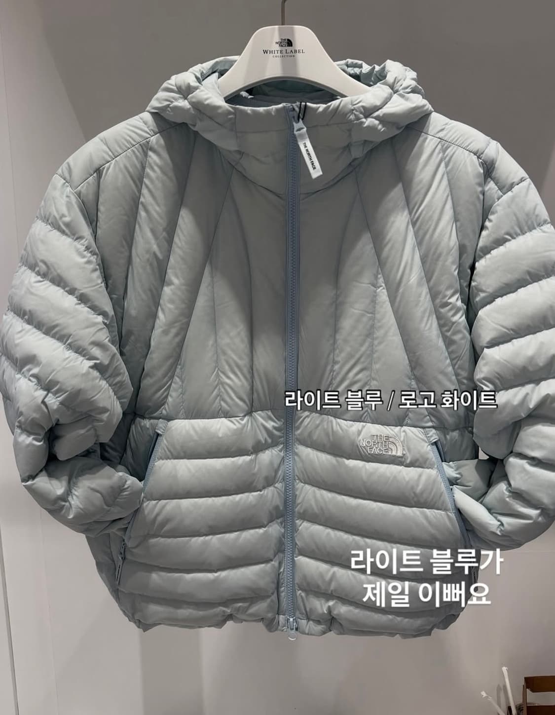(M)노스페이스 화이트라벨 코어라인 경량패딩 새상품 상품이미지2