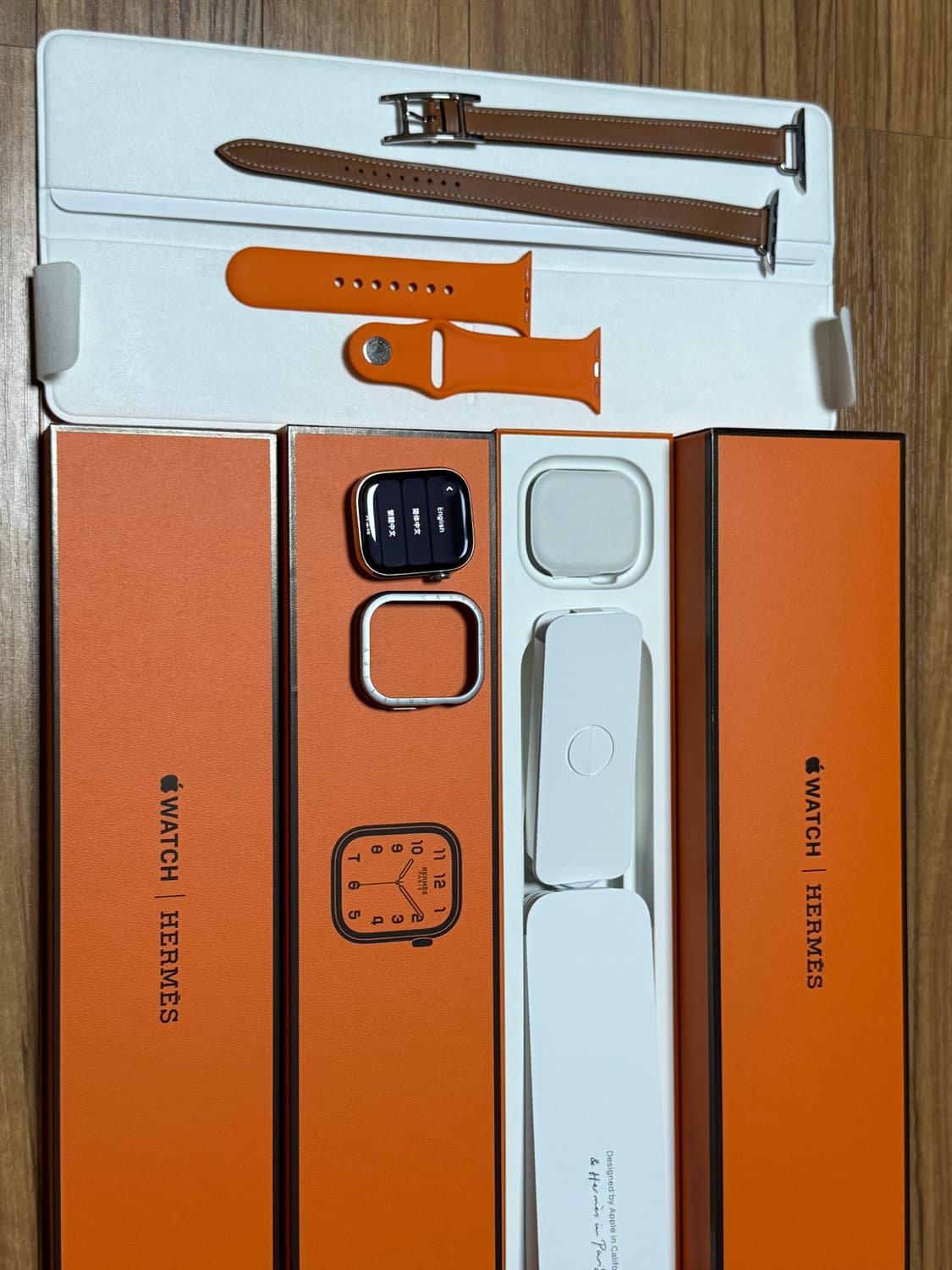 에르메스애플워치 42mm + 더블투어 Hapi Attelage 스트랩 상품이미지1
