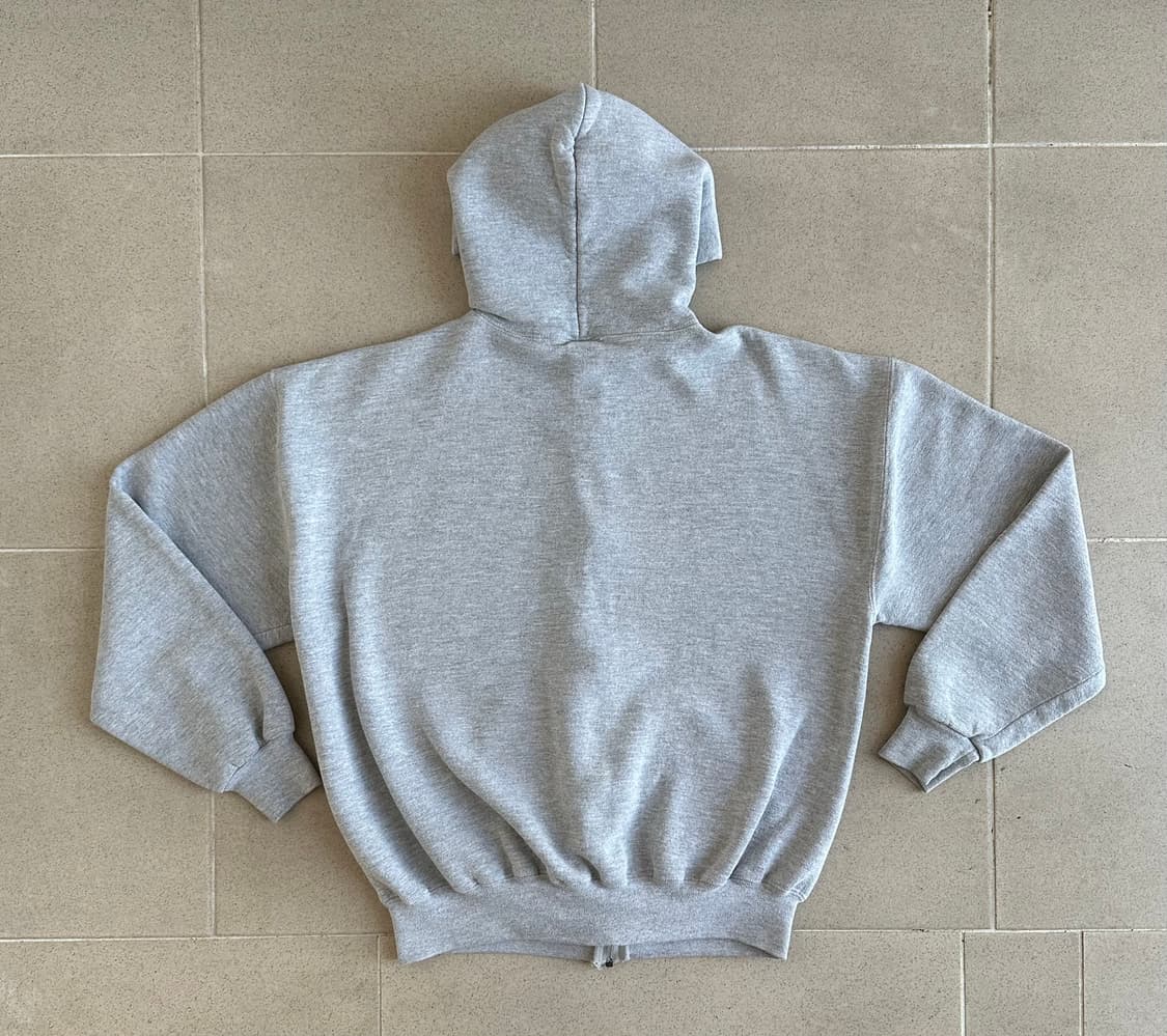 90s 빈티지 러셀 후드집업 그레이 L 상품이미지2