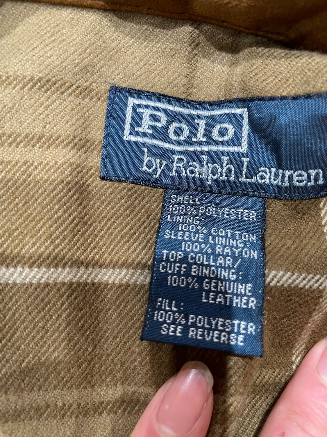 폴로랄프로렌 클래식 퀼팅 필드자켓  상품이미지7