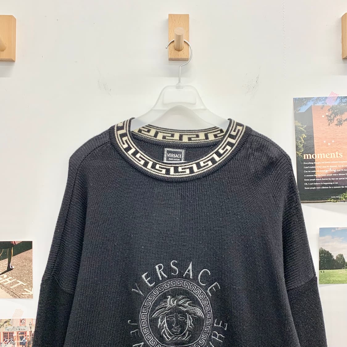 90's 베르사체 진스 꾸띄르 메두사 니트  상품이미지3