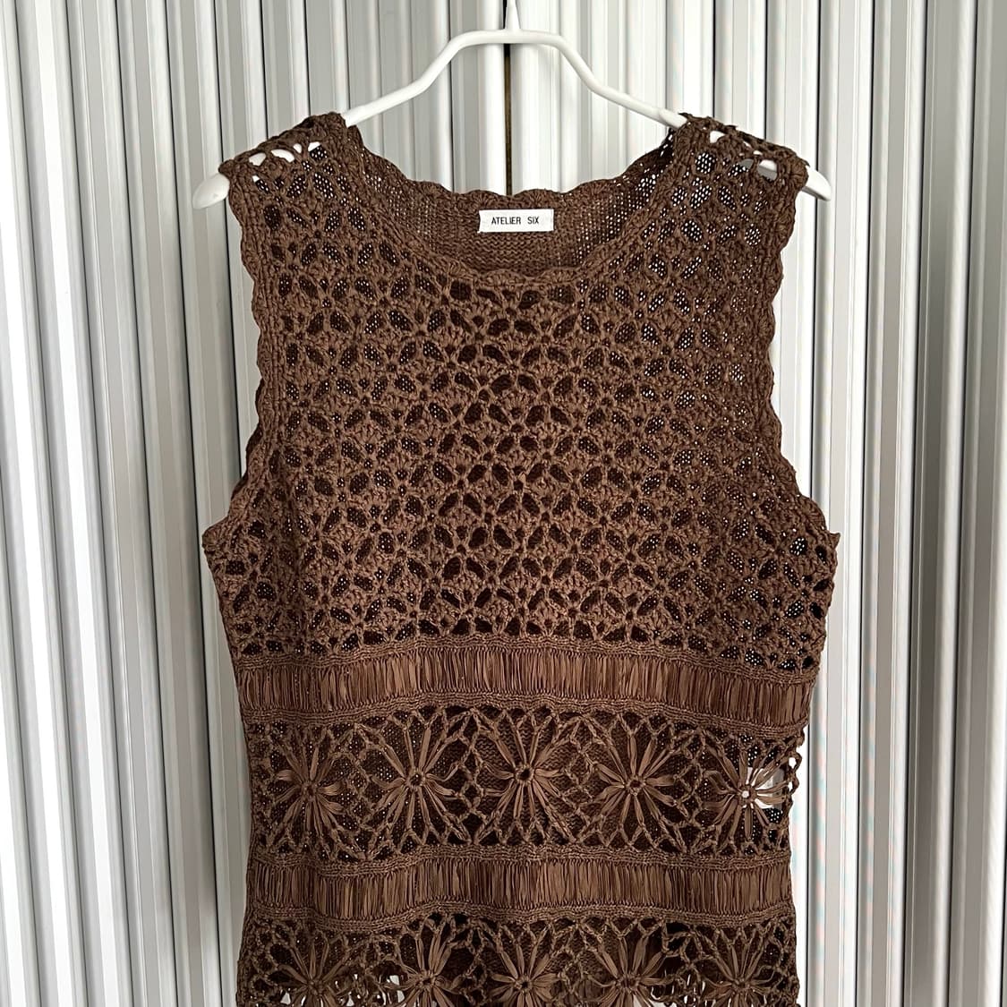 vintage knit vest 상품이미지2