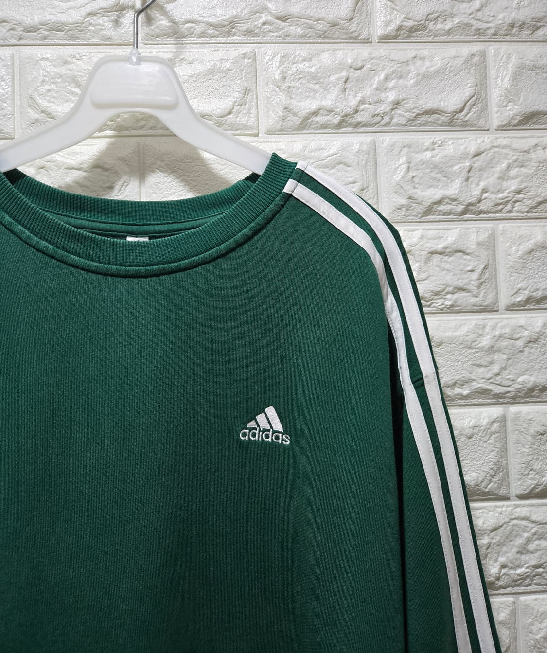 아디다스 우먼스 3S 스웨트셔츠 맨투맨 L 상품이미지5
