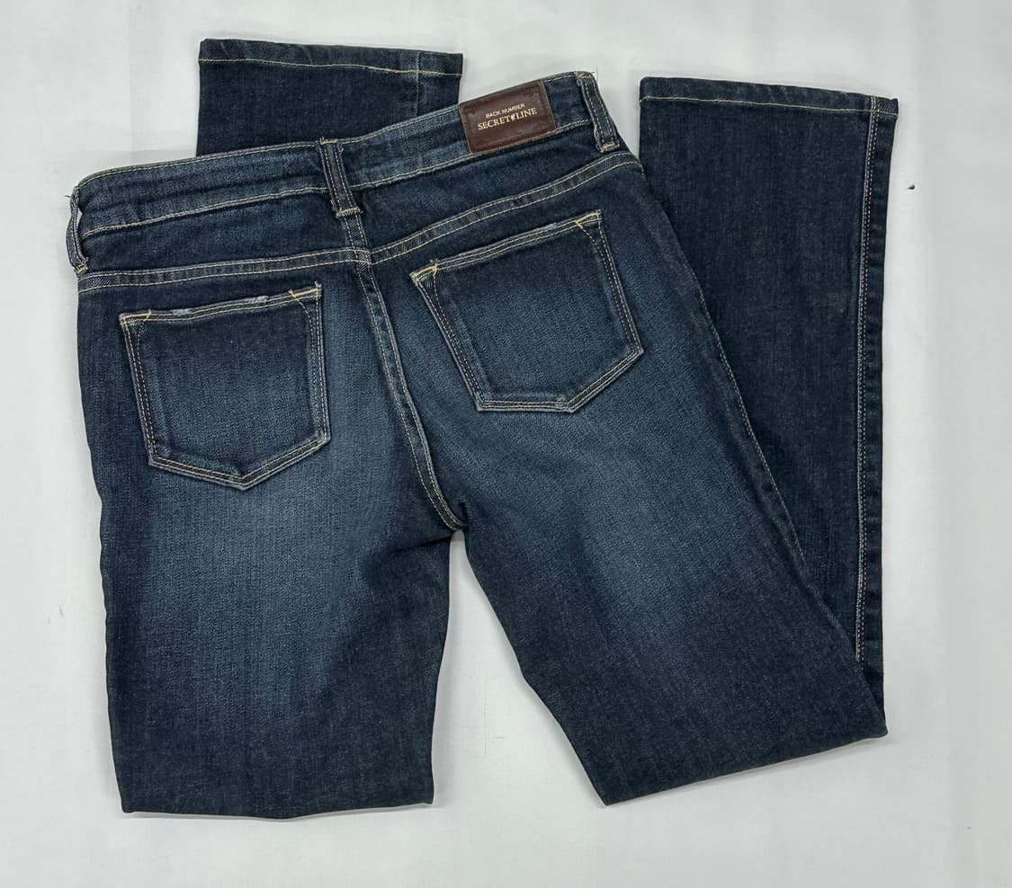 ⭐️빈티지 스티치 워싱 데님 일자핏 팬츠⭐️ 청바지 y2k 데일리 상품이미지5