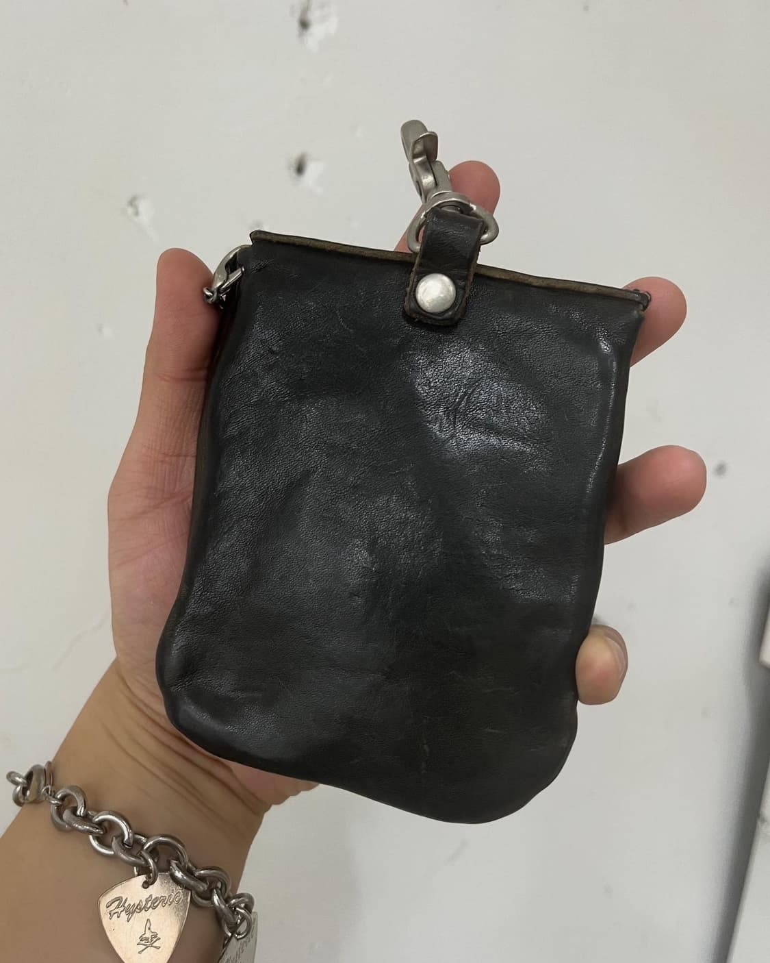 90s Hysteric Glamour Leather stud case 상품이미지2