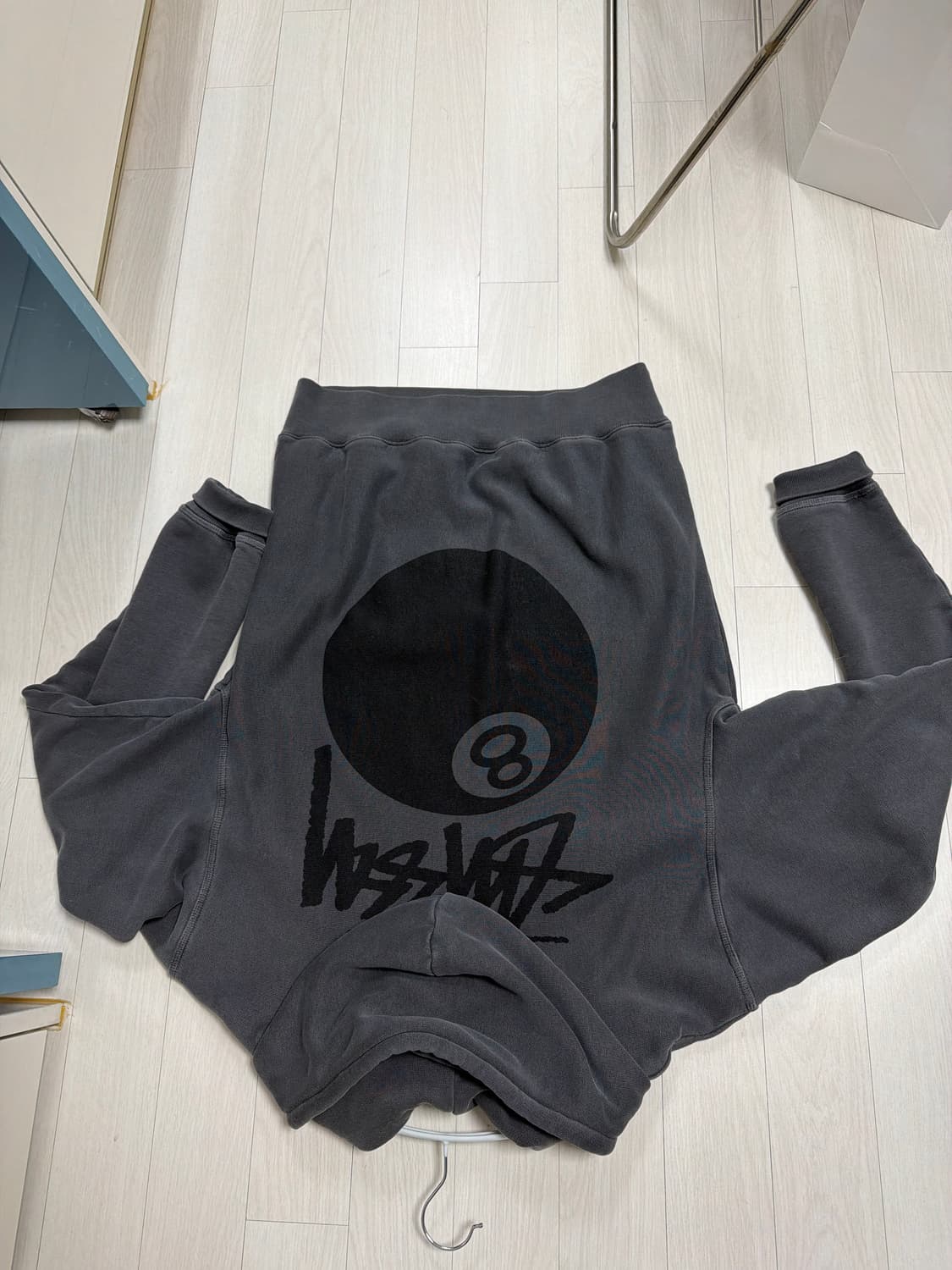 스투시 8볼 후드티 L 상품이미지3