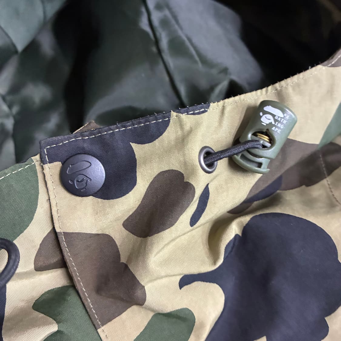 [L] 1999 베이프 1st 카모 스노우보드 자켓 상품이미지5