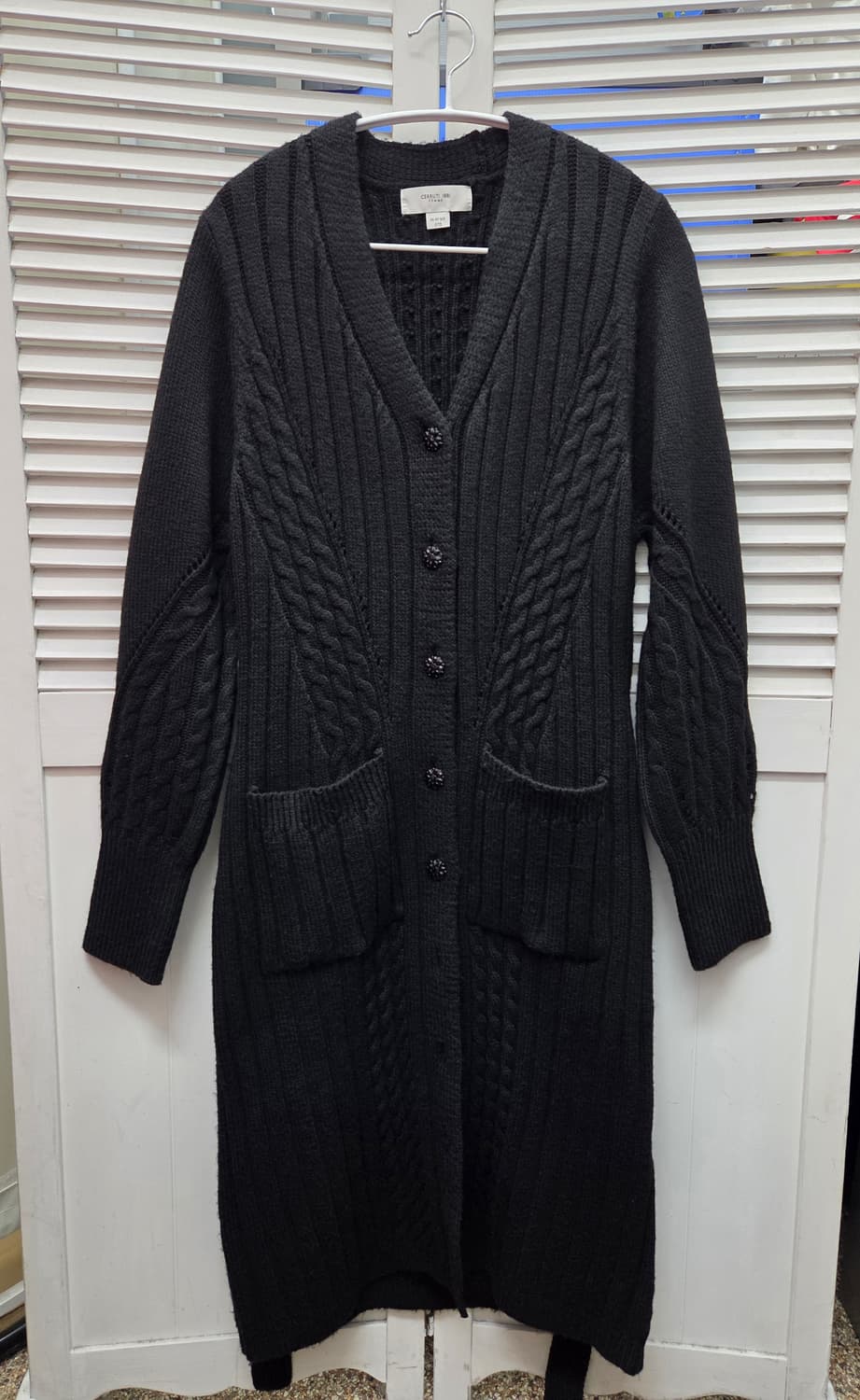 체루티1881 니트 롱 가디건 상품이미지1