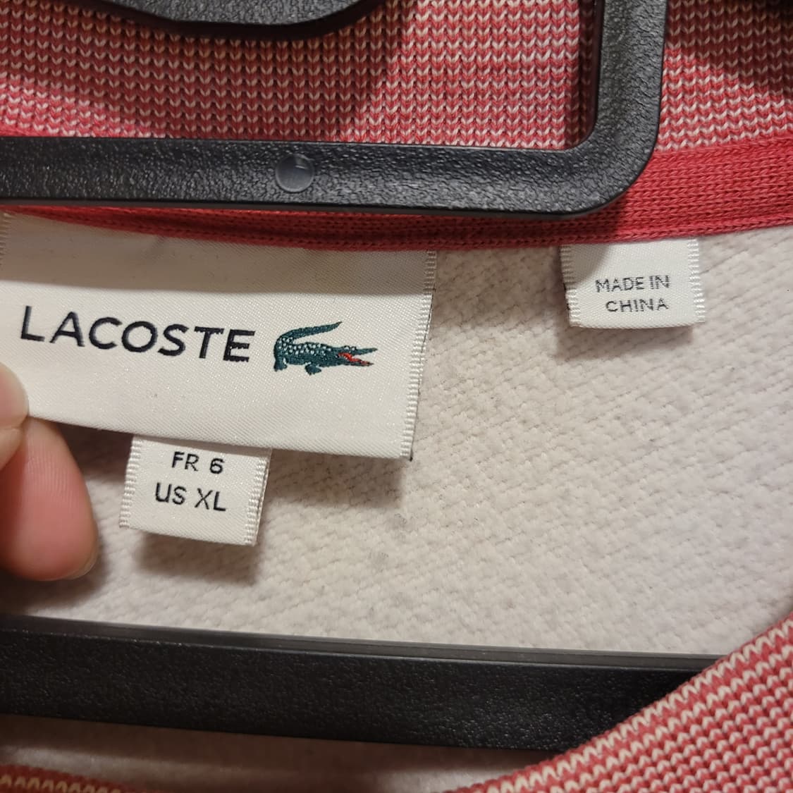 라코스테 맨투맨 XL 상품이미지4