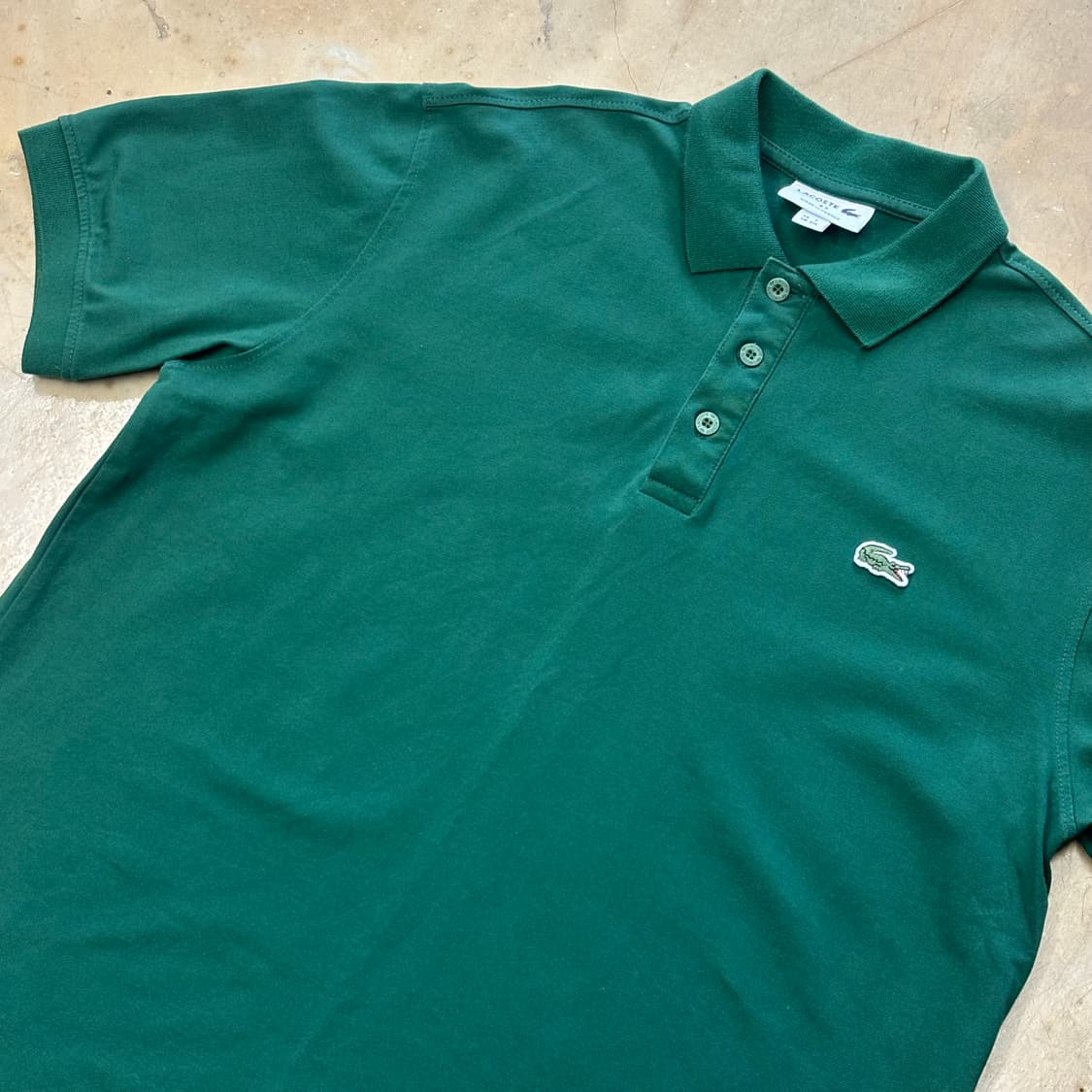 2XL 라코스테 그린 카리 반팔티 상품이미지1