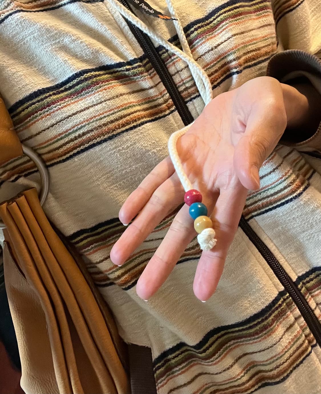 카우걸 빈티지 스트라이프 후드집업 상품이미지4