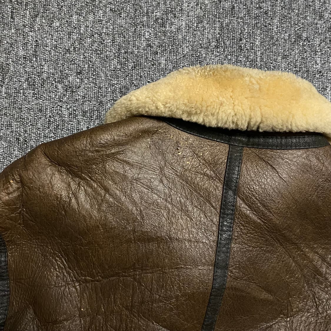 🌊Young B-3 Sheepskin mouton jacket 상품이미지9