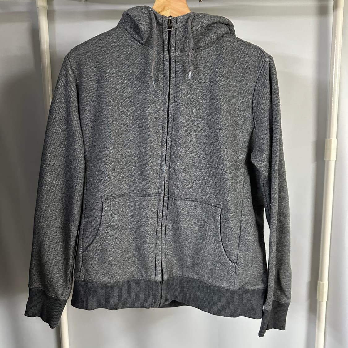 유니클로 보아 후리스 후드 집업 상품이미지1