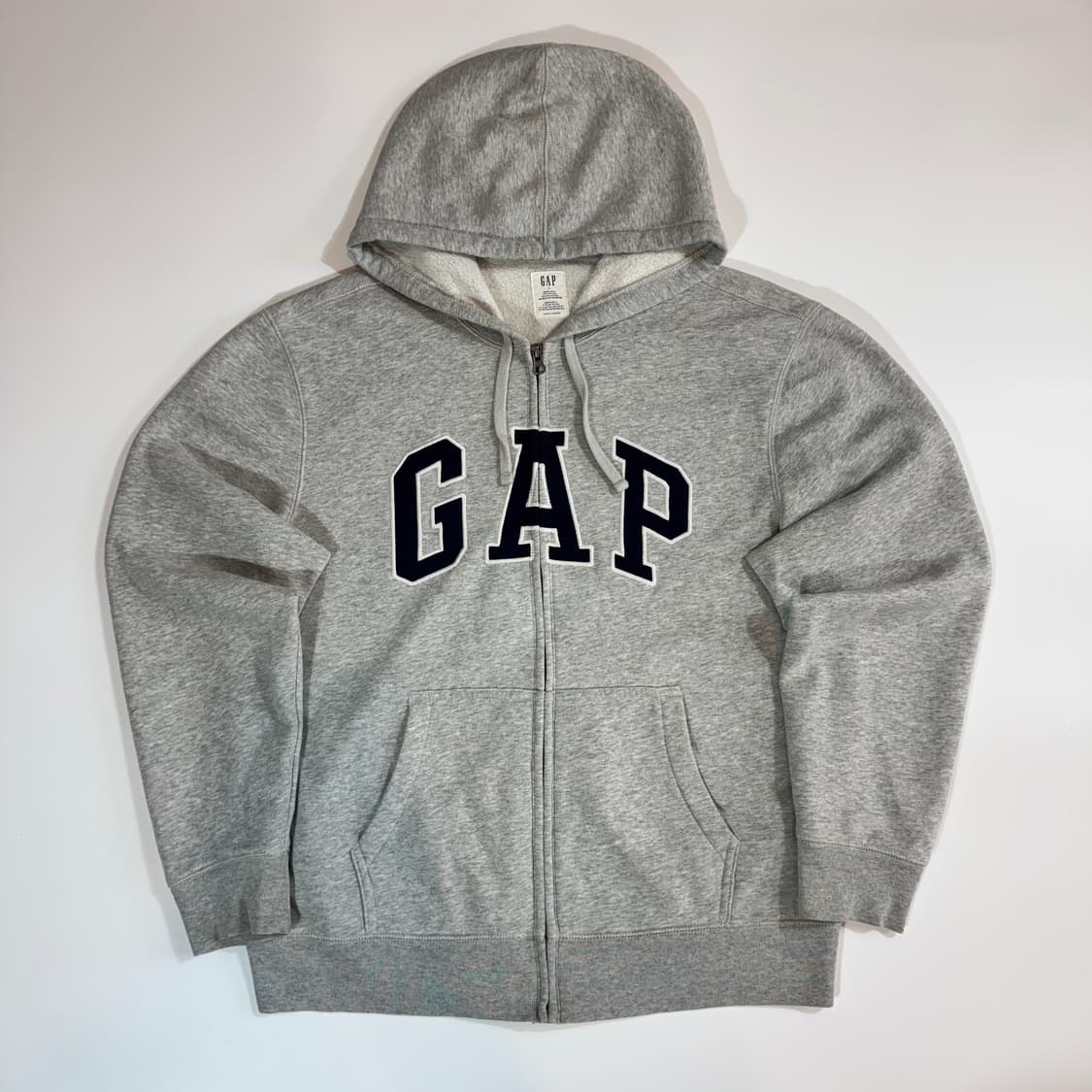 GAP 갭 그레이 후드집업 상품이미지1