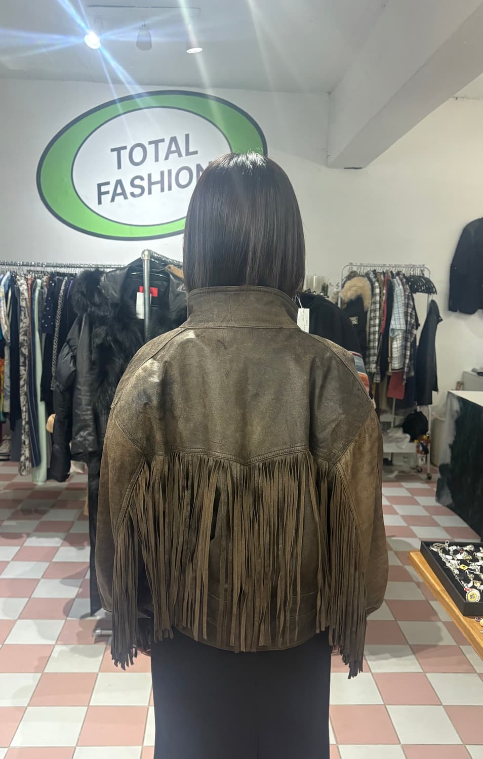 80-90’s vintage 웨스턴 레더 자켓 (남녀공용) 상품이미지6