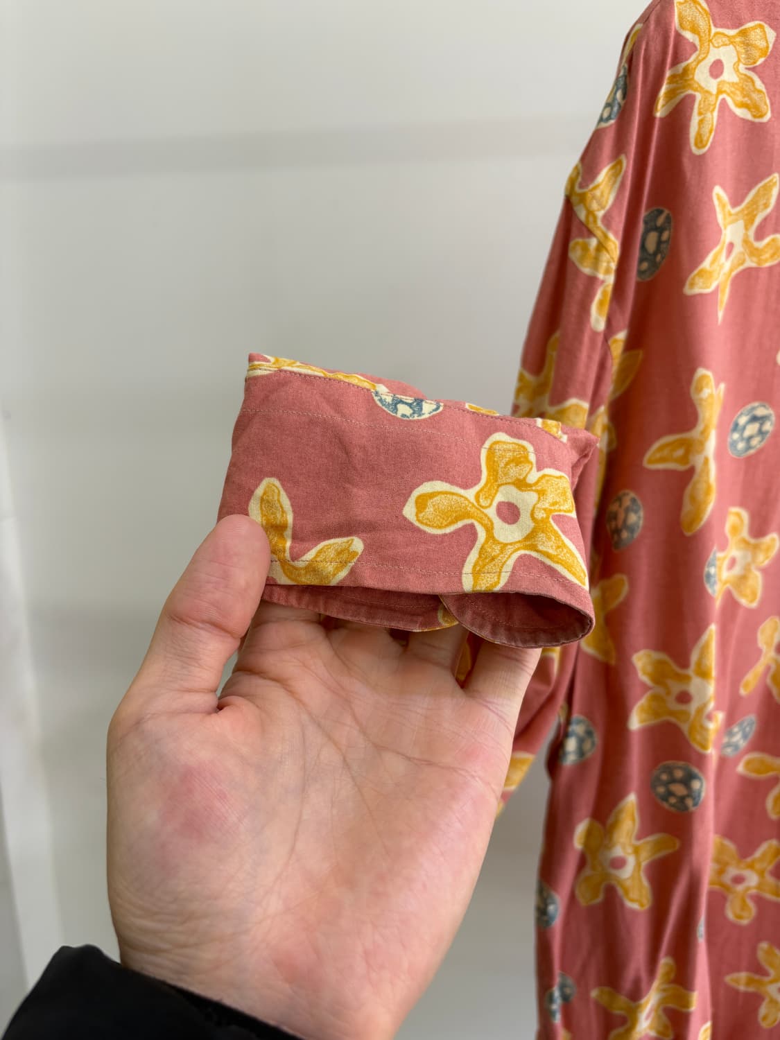 빈티지 VALENTINO 플로랄 프린팅 셔츠  상품이미지4