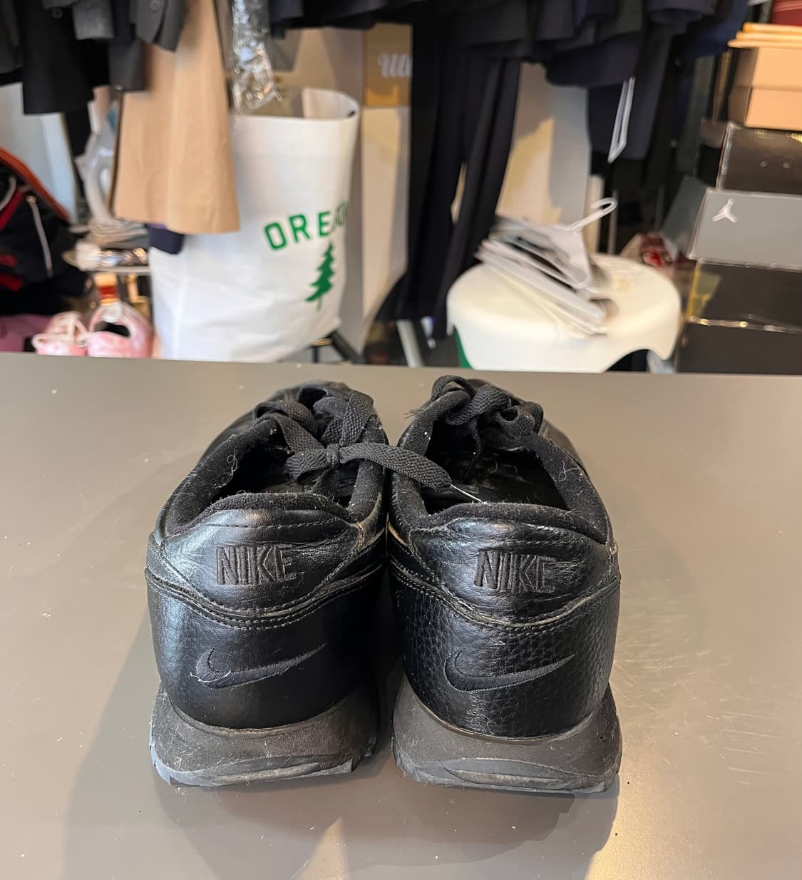 나이키 코르테즈 레더 블랙 (300mm) 상품이미지3