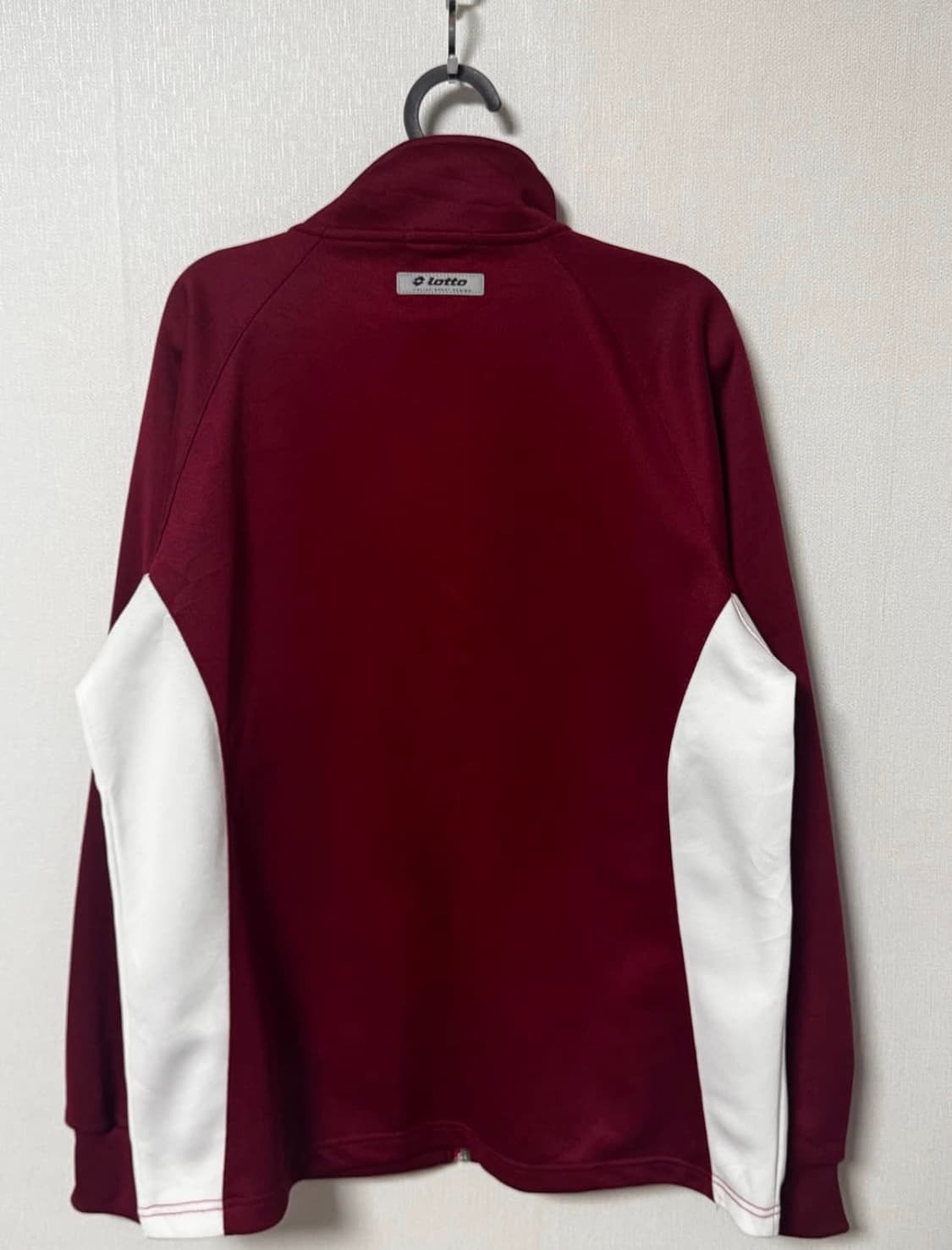 로또 이탈리아 챌린지 버건디 트랙 집업 상품이미지2