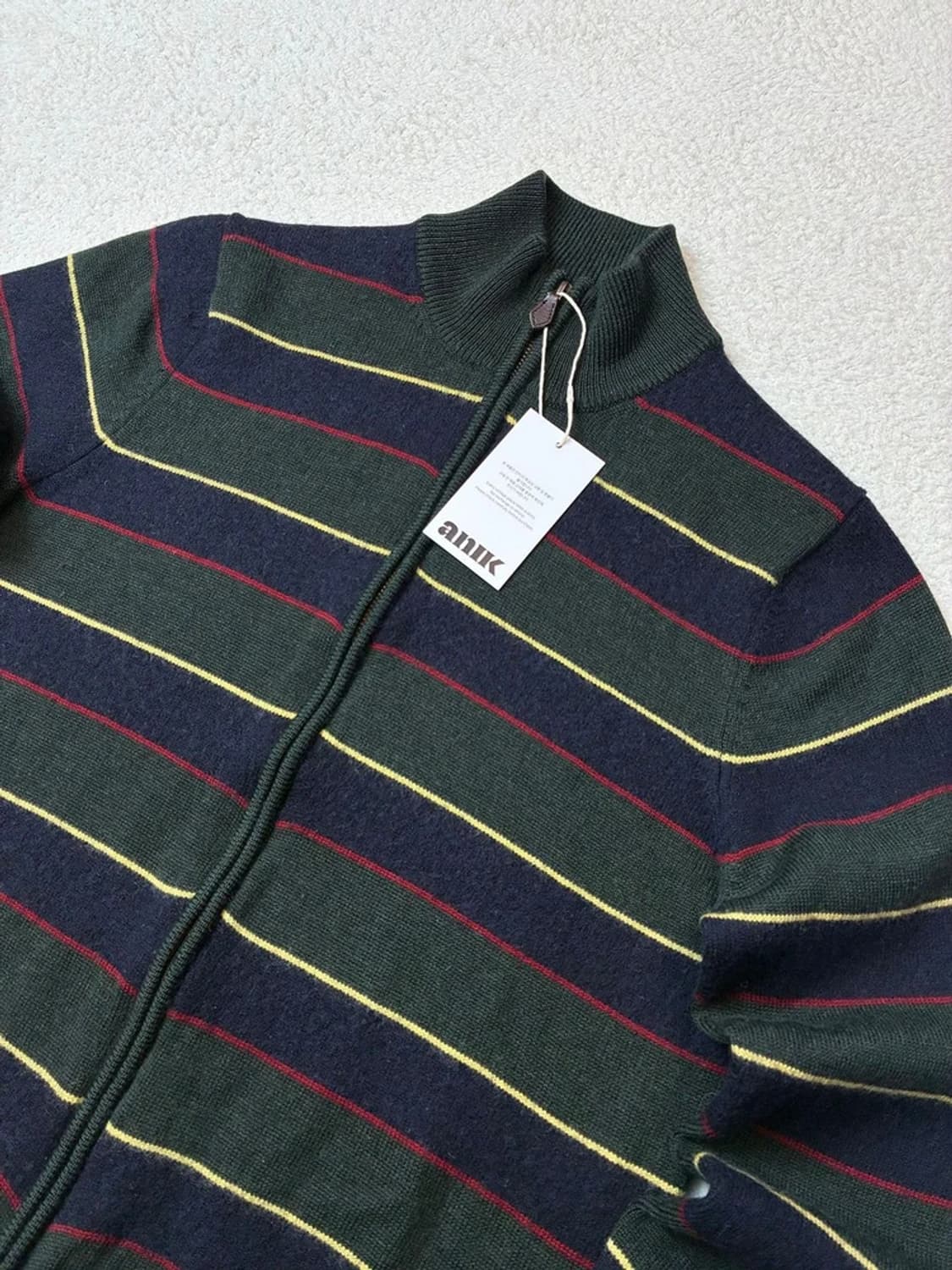 브룩스브라더스 스트라이프 니트 집업 가디건 PN5927    상품이미지2