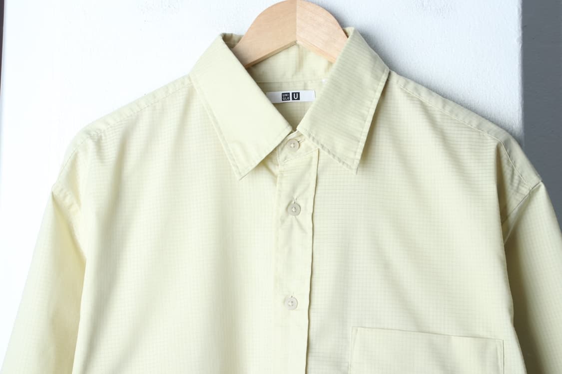 (L-XL) 유니클로 반팔 카라 티셔츠 셔츠 남방 U라인-H3H33792 상품이미지3
