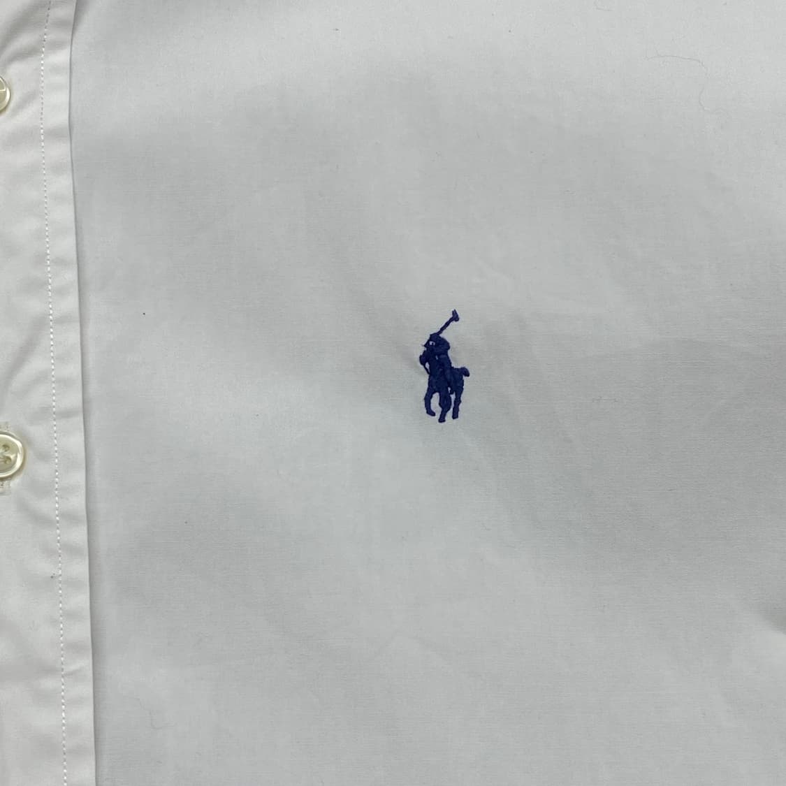 미국빈티지 USA 폴로랄프로렌 화이트 반팔셔츠 상품이미지4