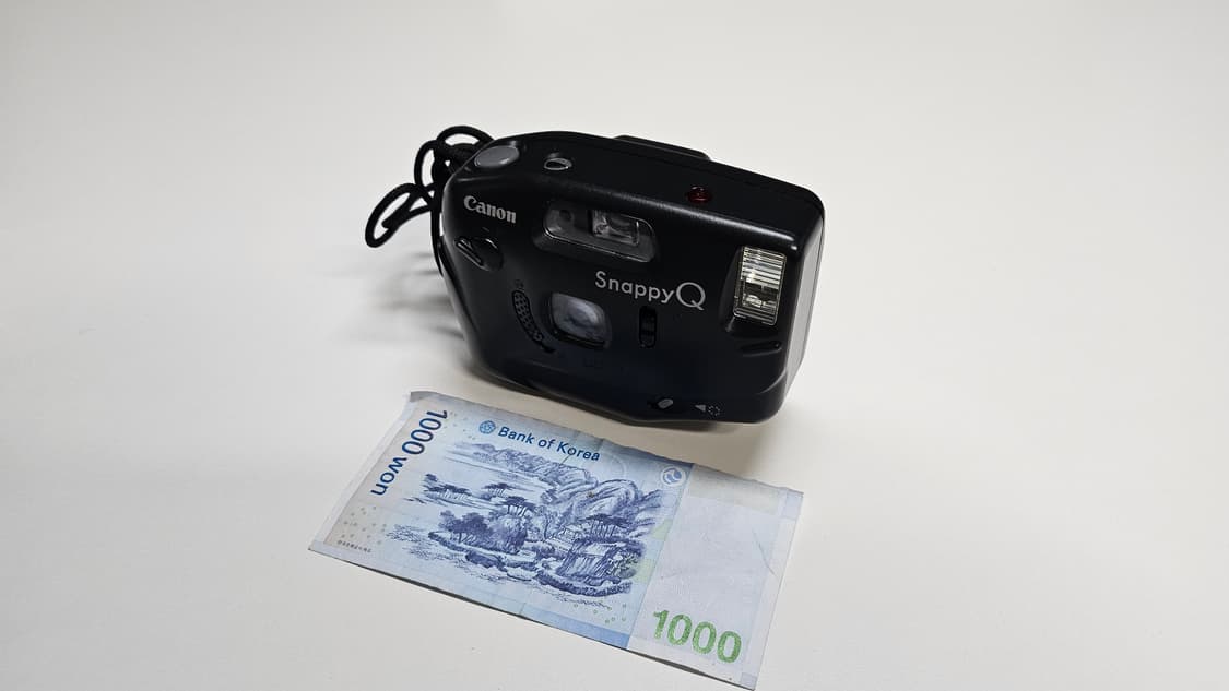 작례O 클래식 감성 캐논 스내피 Q 필름카메라 빈티지 필카 상품이미지1