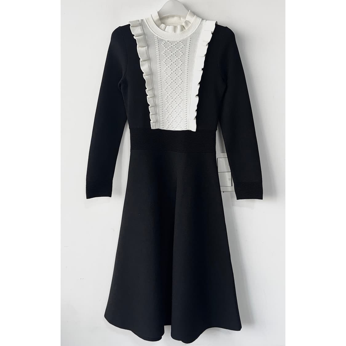 산드로 프릴 디테일 니트 원피스 [새상품] 상품이미지1