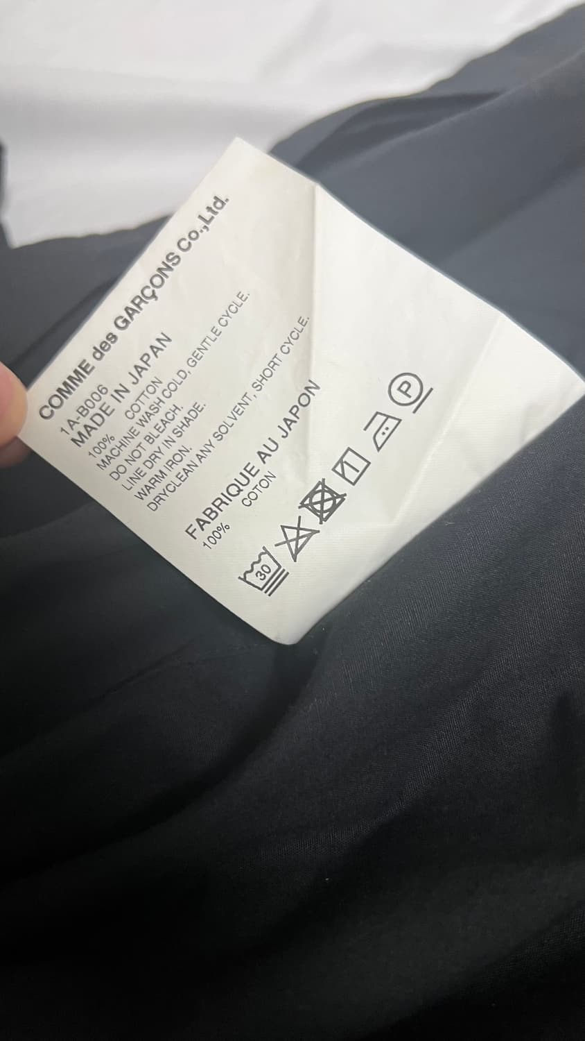 꼼데가르송 하네스 벨트 셔츠 XL 상품이미지6